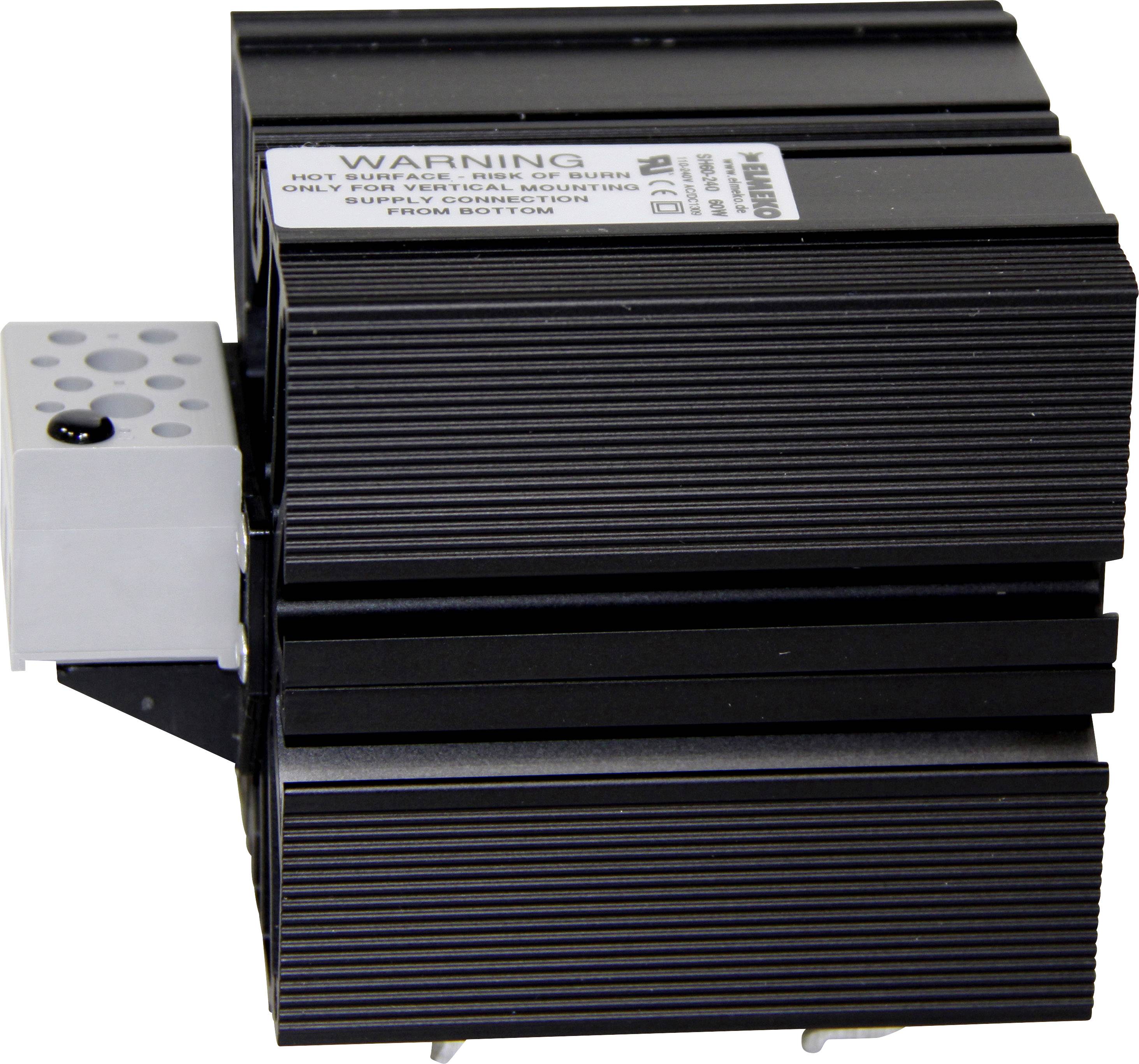 Elmeko SH 60 Schaltschrankheizung 110 - 240V DC/AC 60W (L x B x H) 105 x 80 x 83mm 1St.