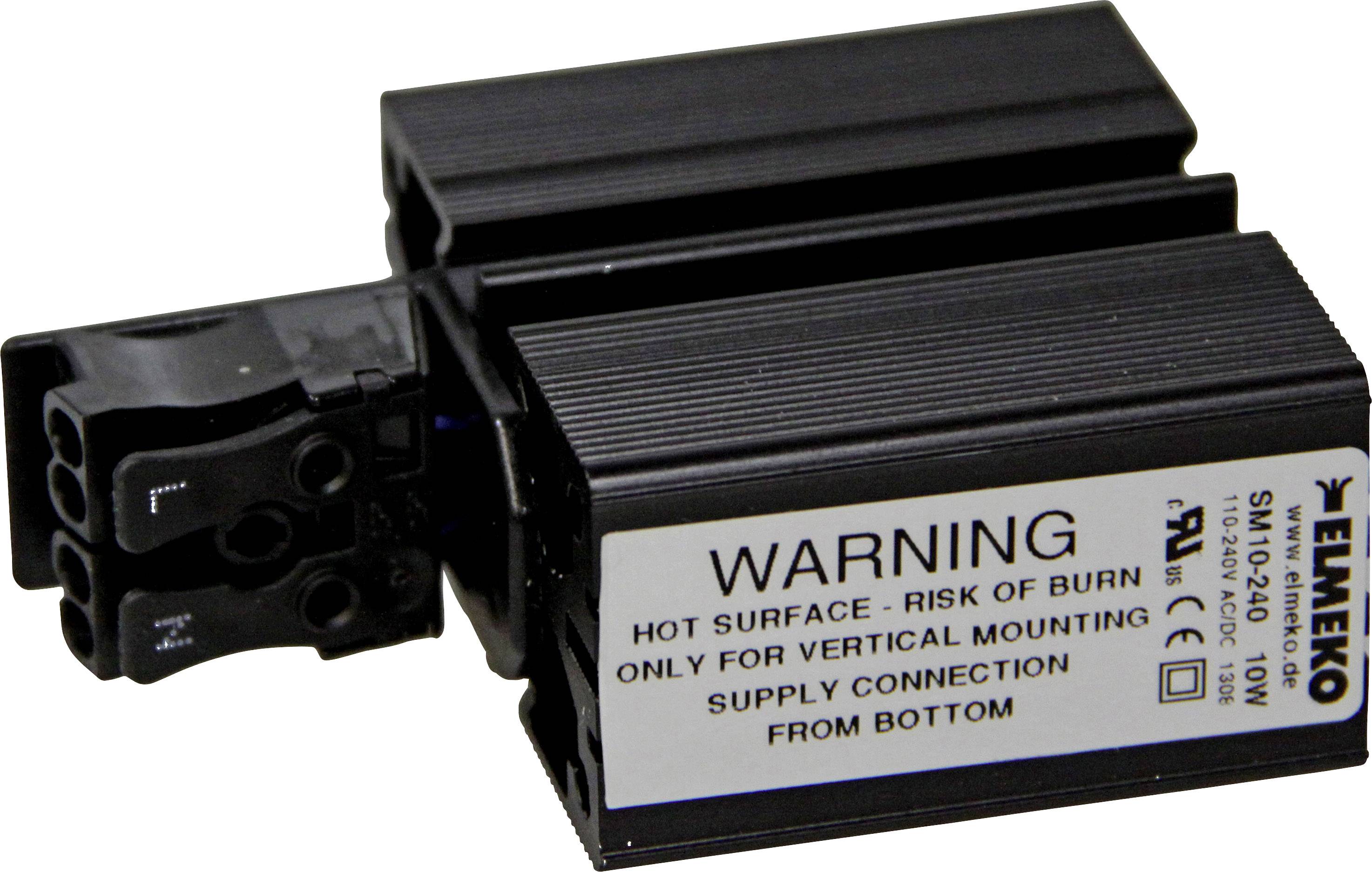Elmeko SM 10 Schaltschrankheizung 12 - 24V DC/AC 10W (L x B x H) 80 x 30 x 60mm 1St.