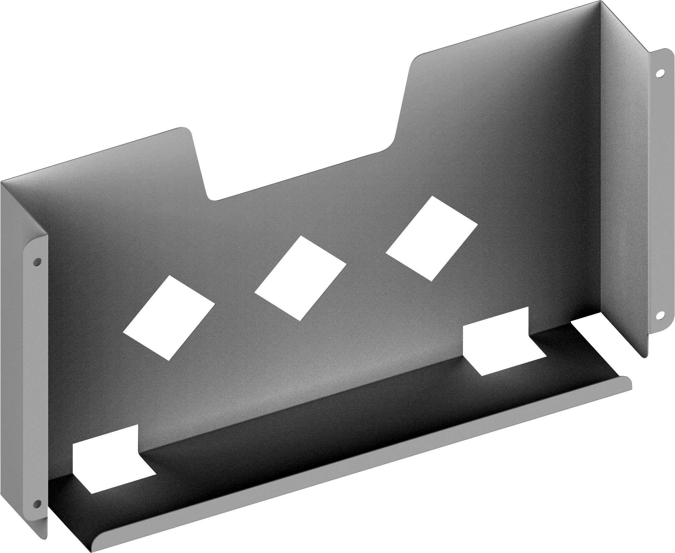 Elmeko ST-A3-B6 Schaltplantasche Stahlblech Lichtgrau (L x ...