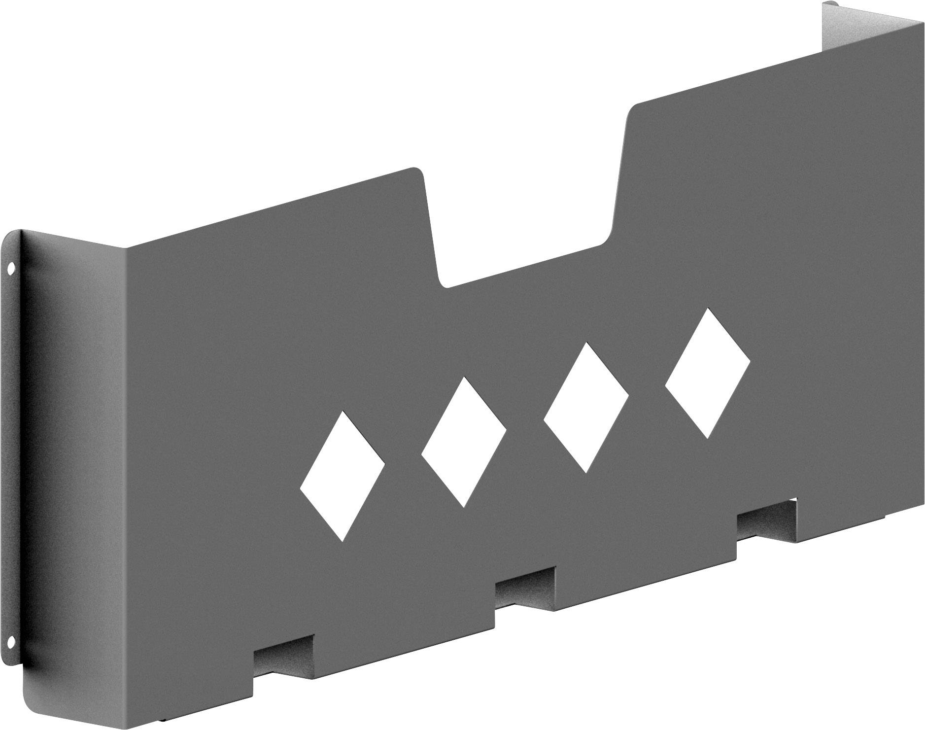 Elmeko ST-A3-B8 Schaltplantasche Stahlblech Lichtgrau (L x ...