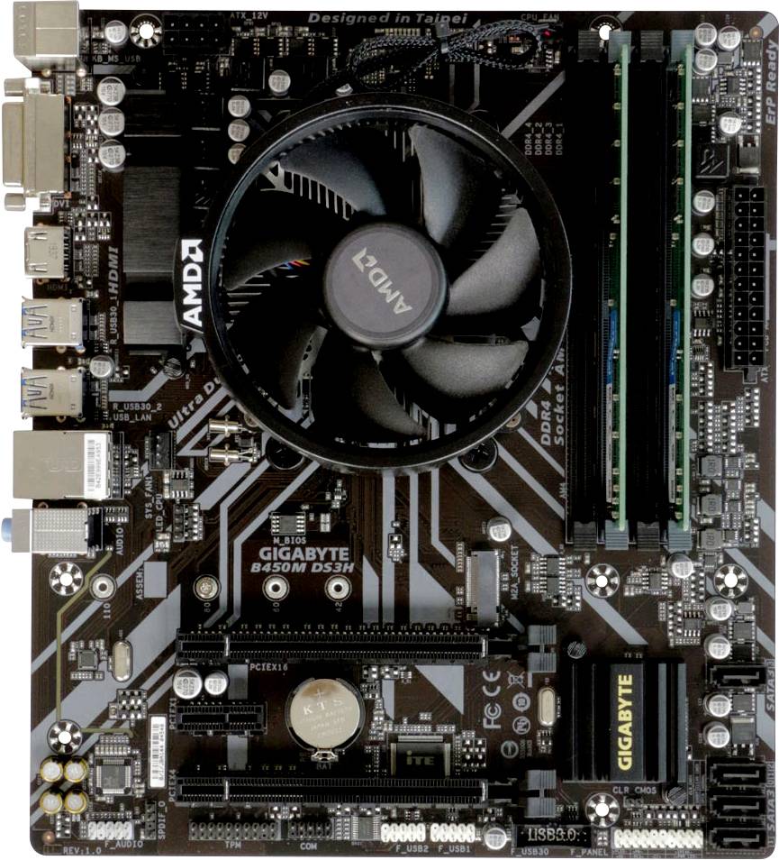 Innovation PC PC Tuning-Kit AMD Ryzen 5 3600 (6 x 3.6 GHz) 16 GB Micro-ATX