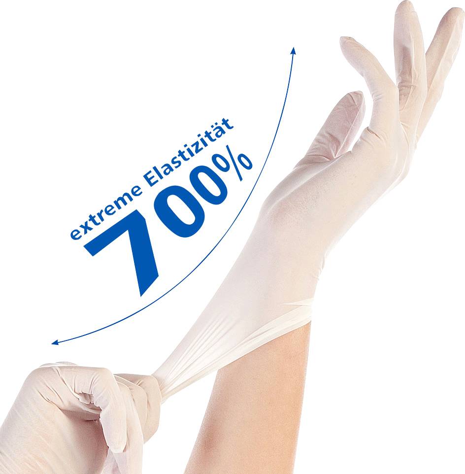 Franz Mensch SAFE SUPER STRETCH 261501 100 St. Einweghandschuh Größe (Handschuhe): M