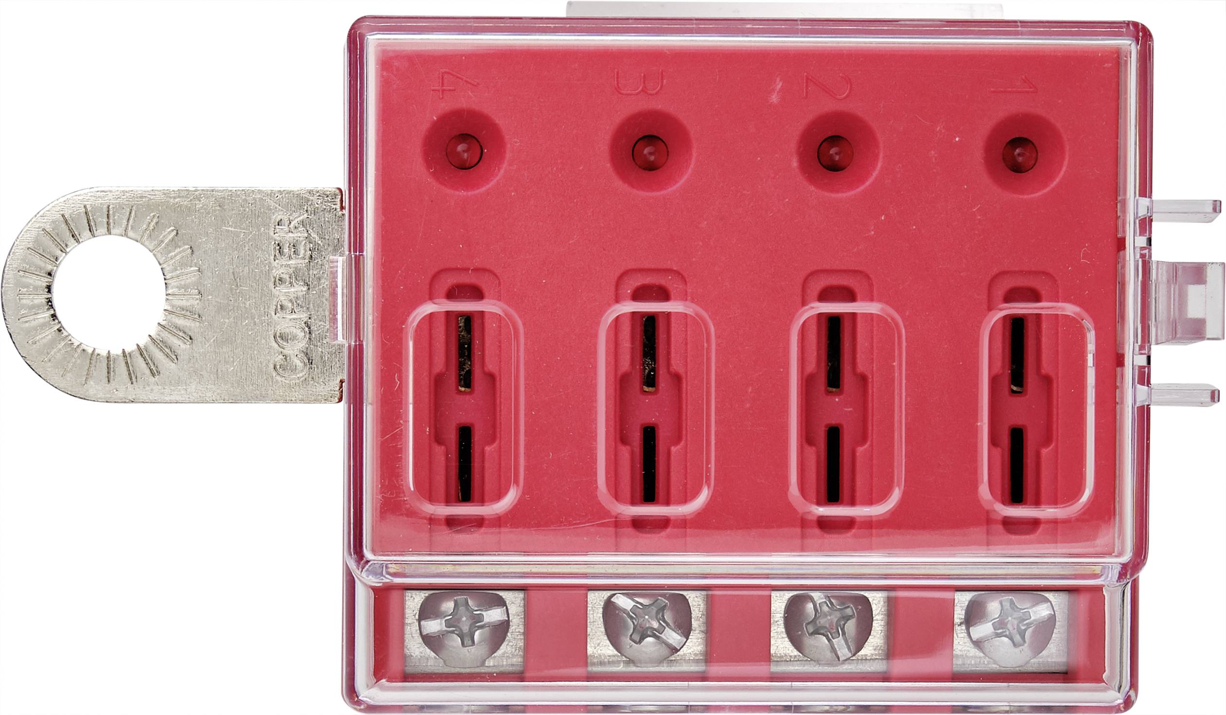 TRU COMPONENTS TC-9069836 KFZ-Sicherungshalter Passend für (Sicherungen) Flachsicherung Standard 30A 32 V/DC 1St.