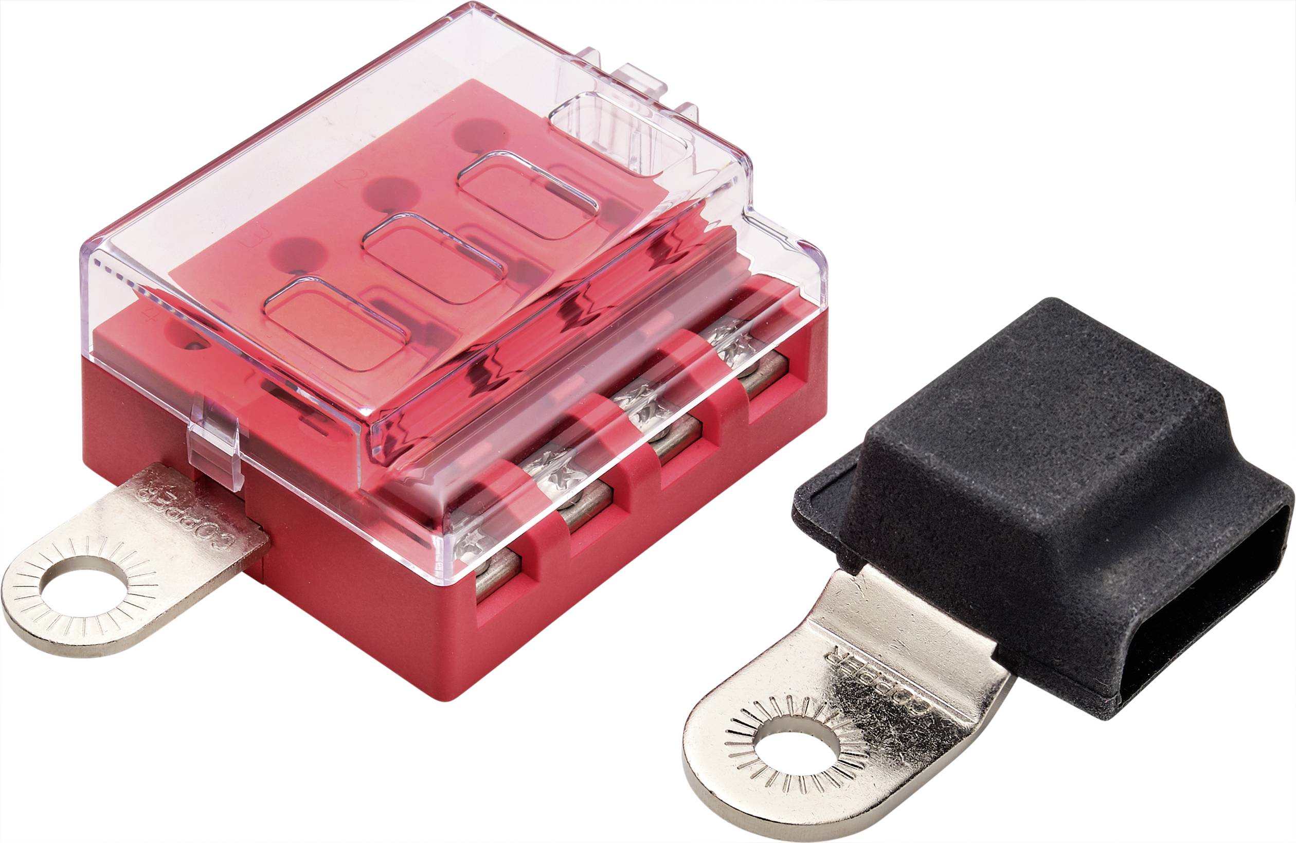 TRU COMPONENTS TC-9069836 KFZ-Sicherungshalter Passend für (Sicherungen) Flachsicherung Standard 30A 32 V/DC 1St.