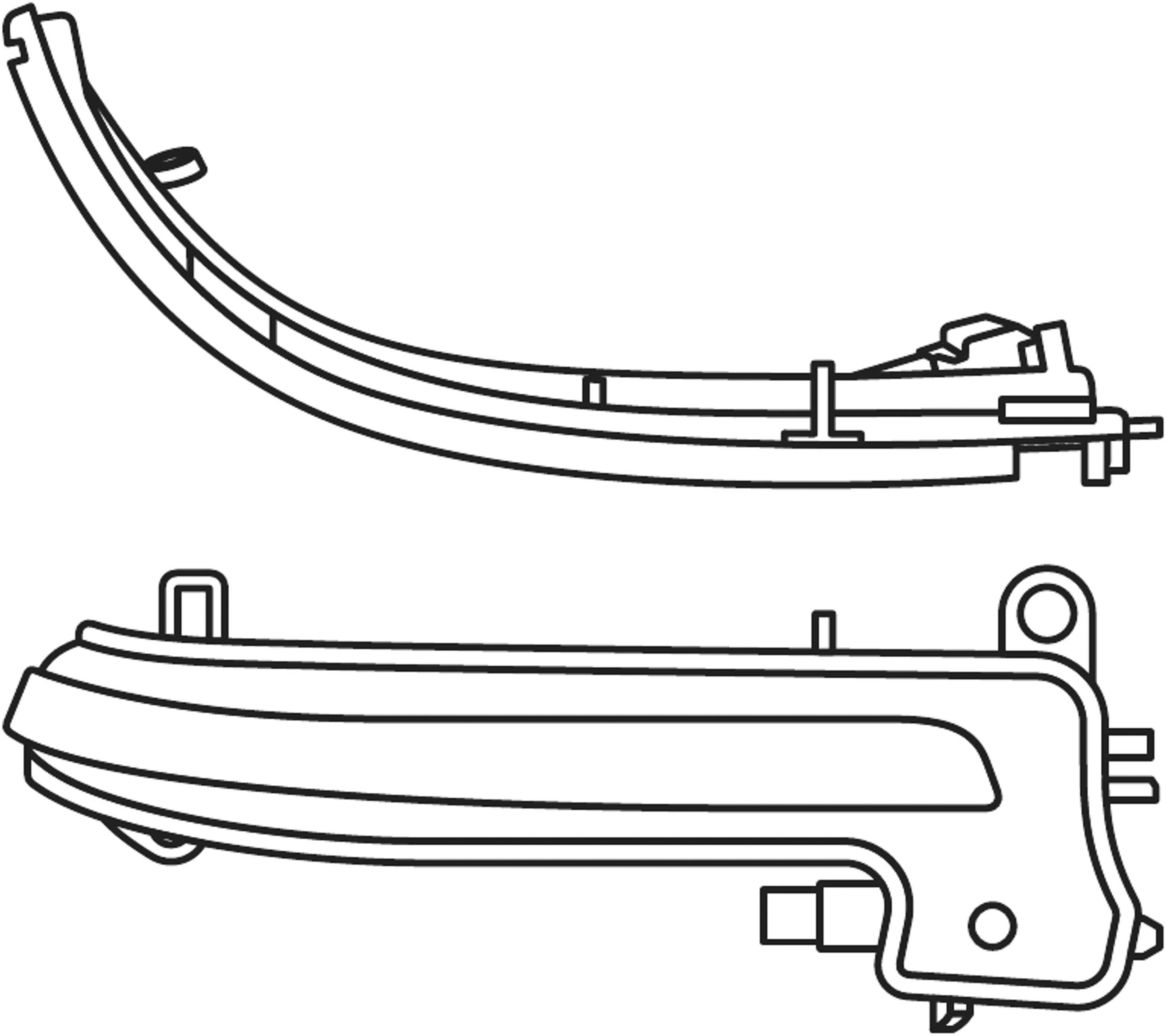 Osram Automotive LEDDMI F20 BK S LEDriving® Black Edition Spiegelblinker BMW BMW X1, BMW 4er, BMW 3er, BMW 2er, BMW 1er