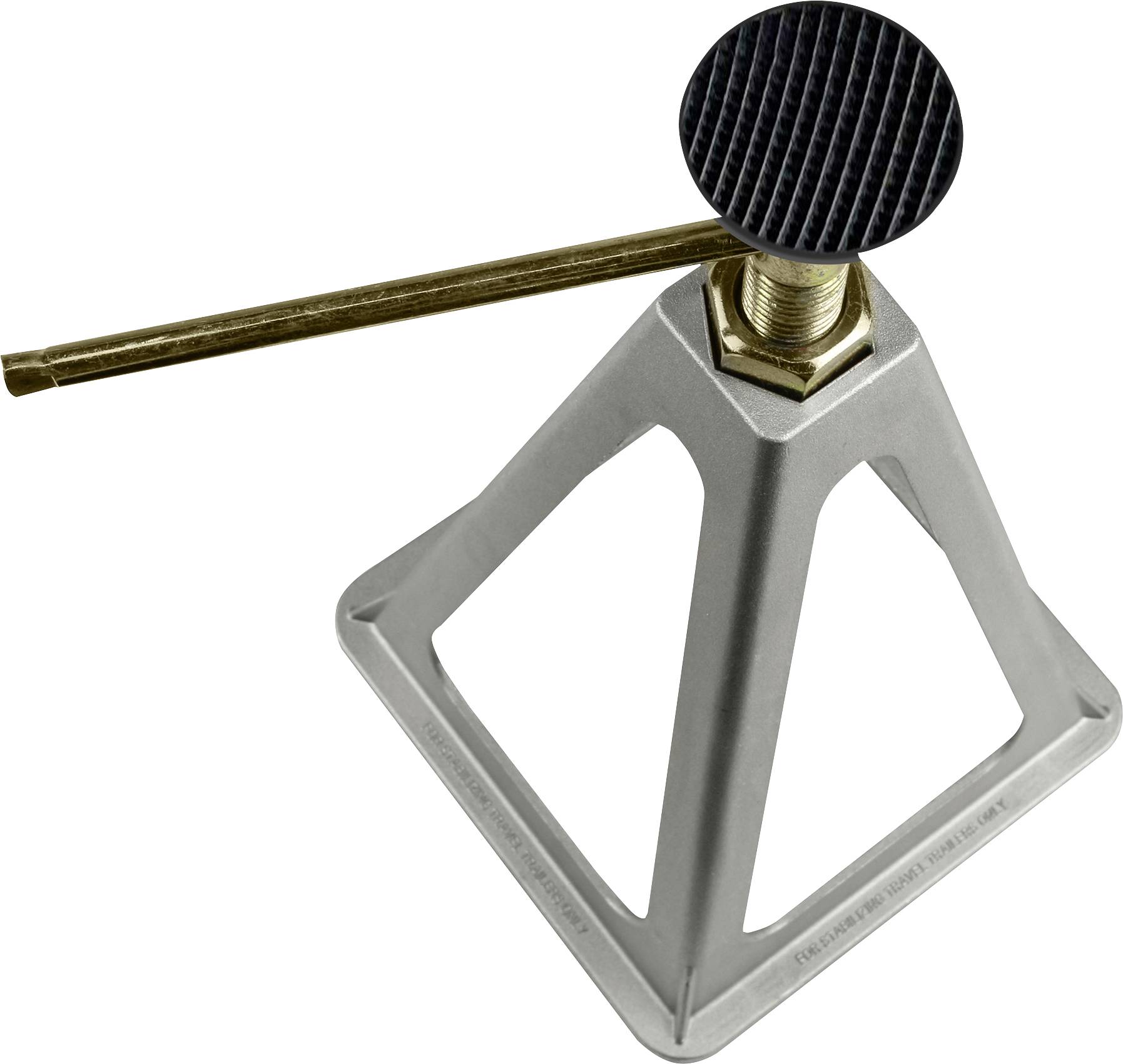 Calima Aluminum Stützböcke 4 Stück Stützbock, Anhänger-Stützsystem 1 St.
