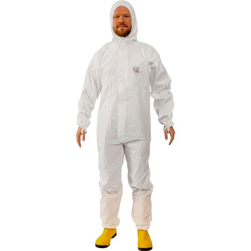 3775 Schutzanzug PROTEC CLASSIC Kleider-Größe: L Weiß