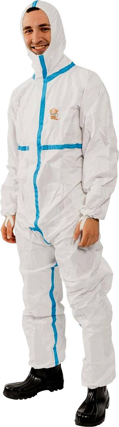 5728 Schutzanzug PROTEC Plus Kleider-Größe: L Weiß