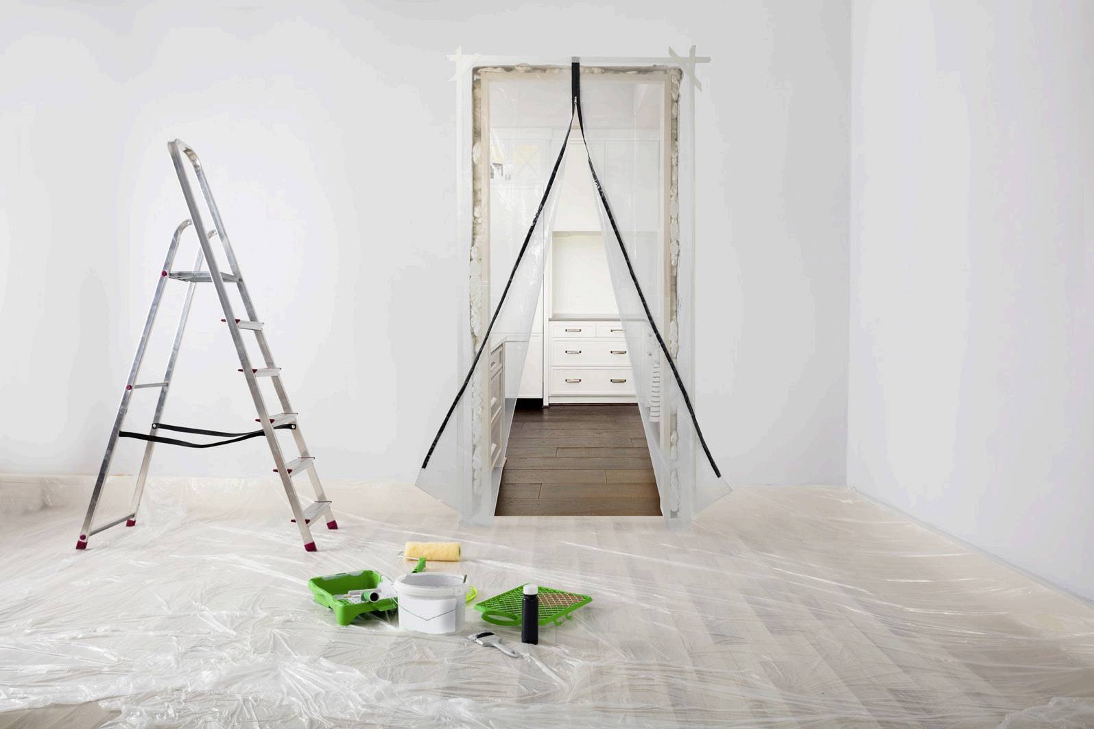 TOOLCRAFT 120 x 220cm Staubschutztür