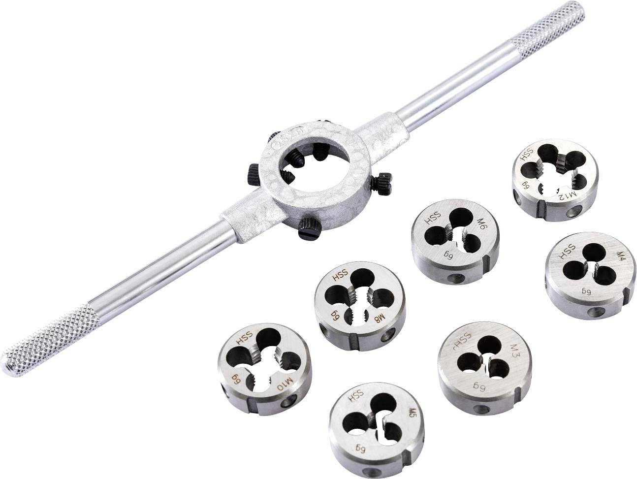 TOOLCRAFT TO-6802566 Schneideisensatz HSS