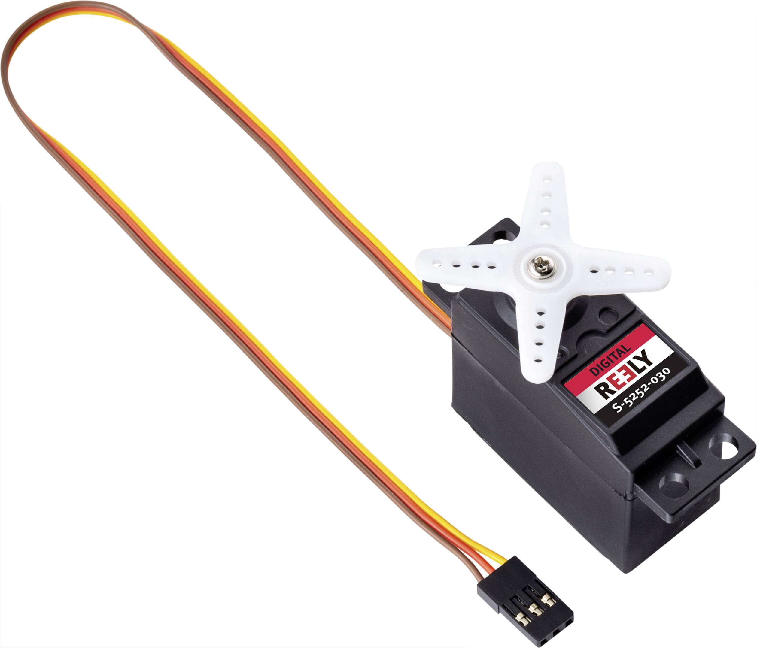 Reely Standard-Servo S-5252-030 Digital-Servo Getriebe-Material: Plastik Stecksystem: JR