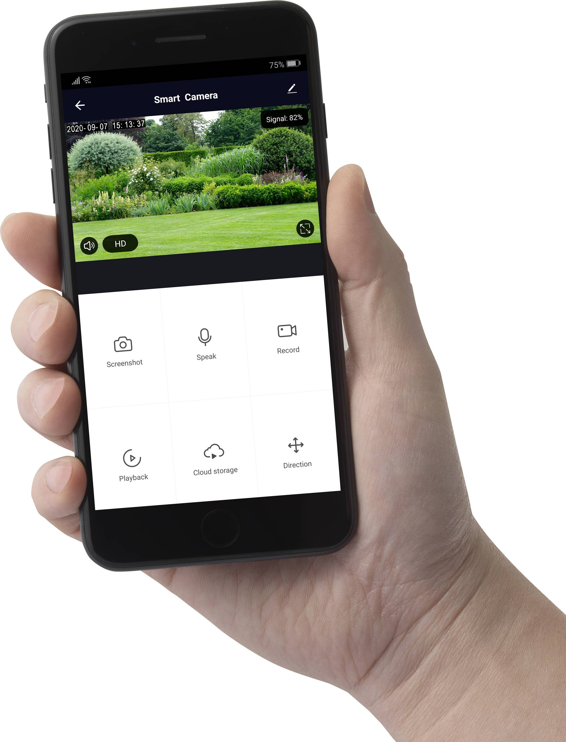 Sygonix SY-4535054 WLAN, LAN IP Überwachungskamera 1920 x 1080 Pixel
