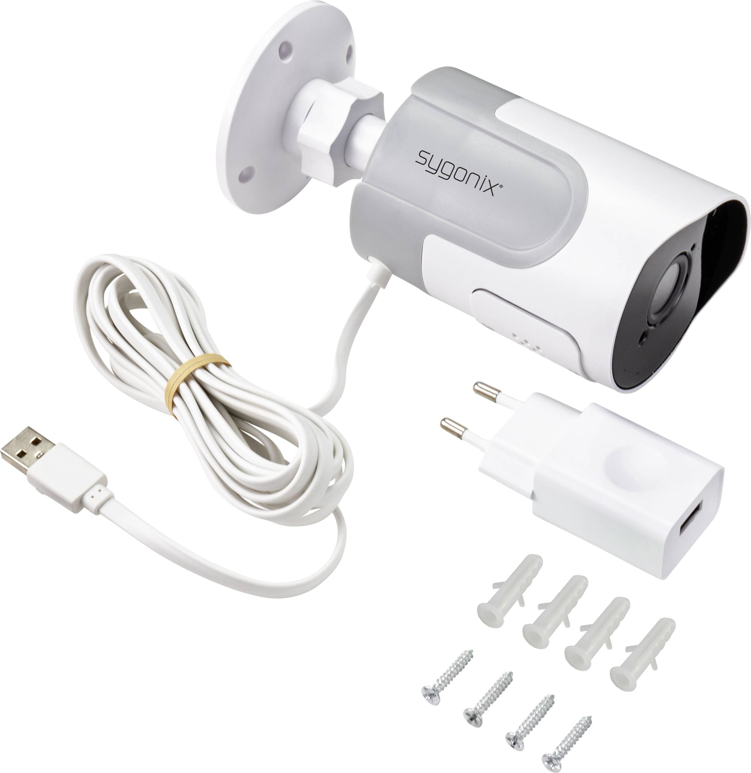 Sygonix SY-4535056 WLAN IP Überwachungskamera 1920 x 1080 Pixel