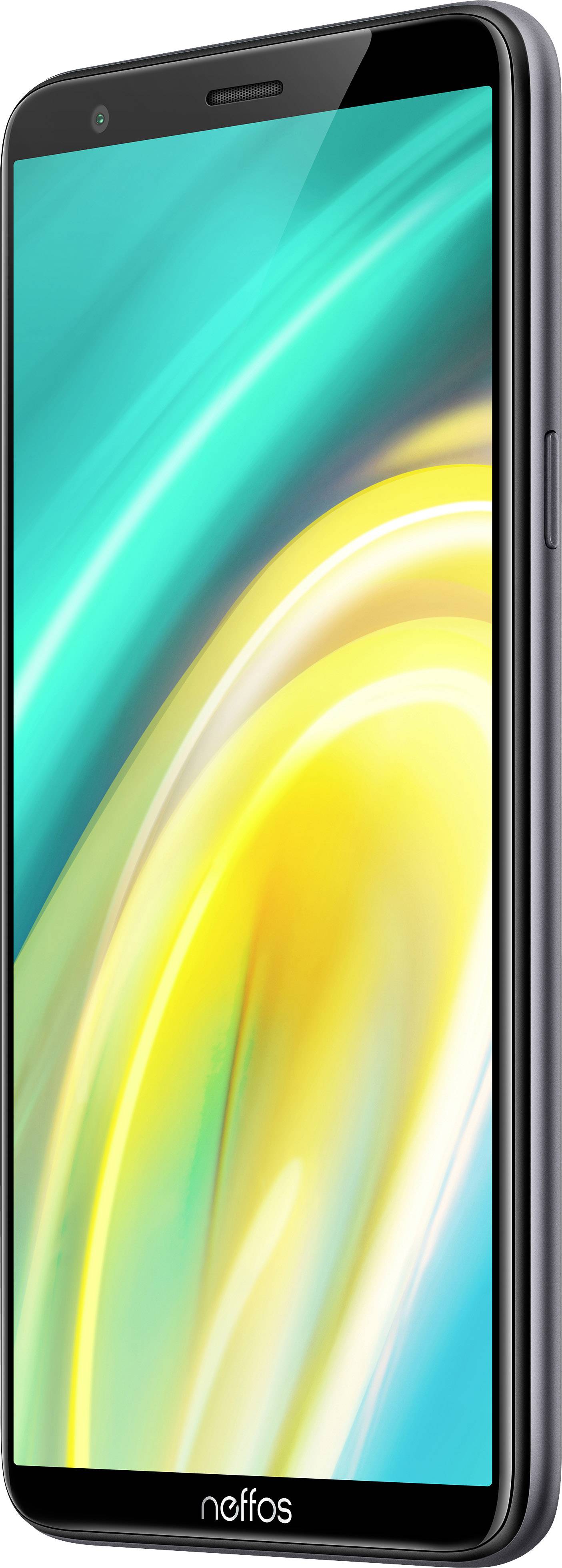 Neffos A5 Smartphone 16GB 5.99 Zoll (15.2 cm) Dual-SIM Android™ 9.0 5 Megapixel Dunkelgrau