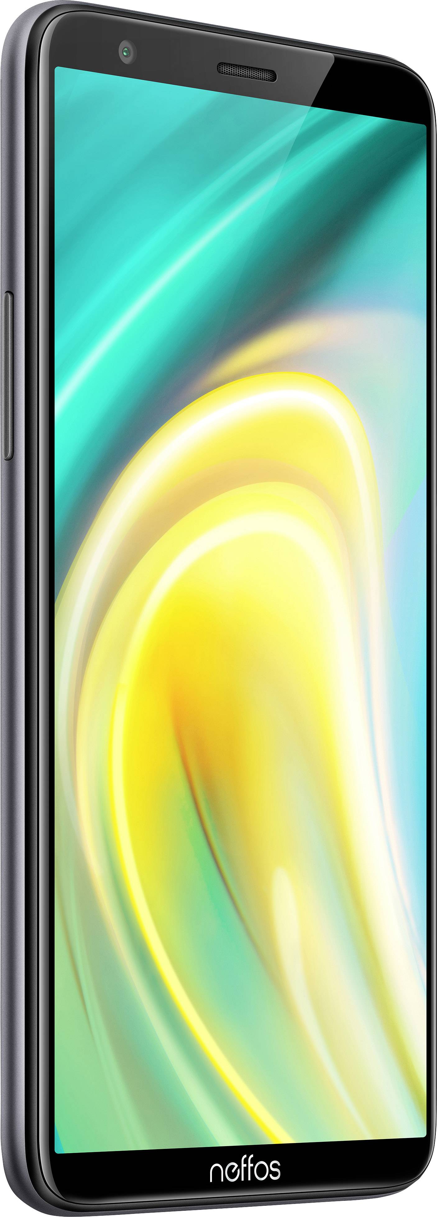 Neffos A5 Smartphone 16GB 5.99 Zoll (15.2 cm) Dual-SIM Android™ 9.0 5 Megapixel Dunkelgrau