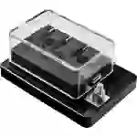 TRU COMPONENTS TC-9070396 TC-9070396 KFZ-Sicherungshalter mit Statusanzeige Passend für (Sicherungen) Flachsicherung Standard 30A TRU COMPONENTS TC-9070396 TC-9070396 KFZ-Sicherungshalter mit Statusanzeige Passend für (Sicherungen) Flachsicherung Standard 30A