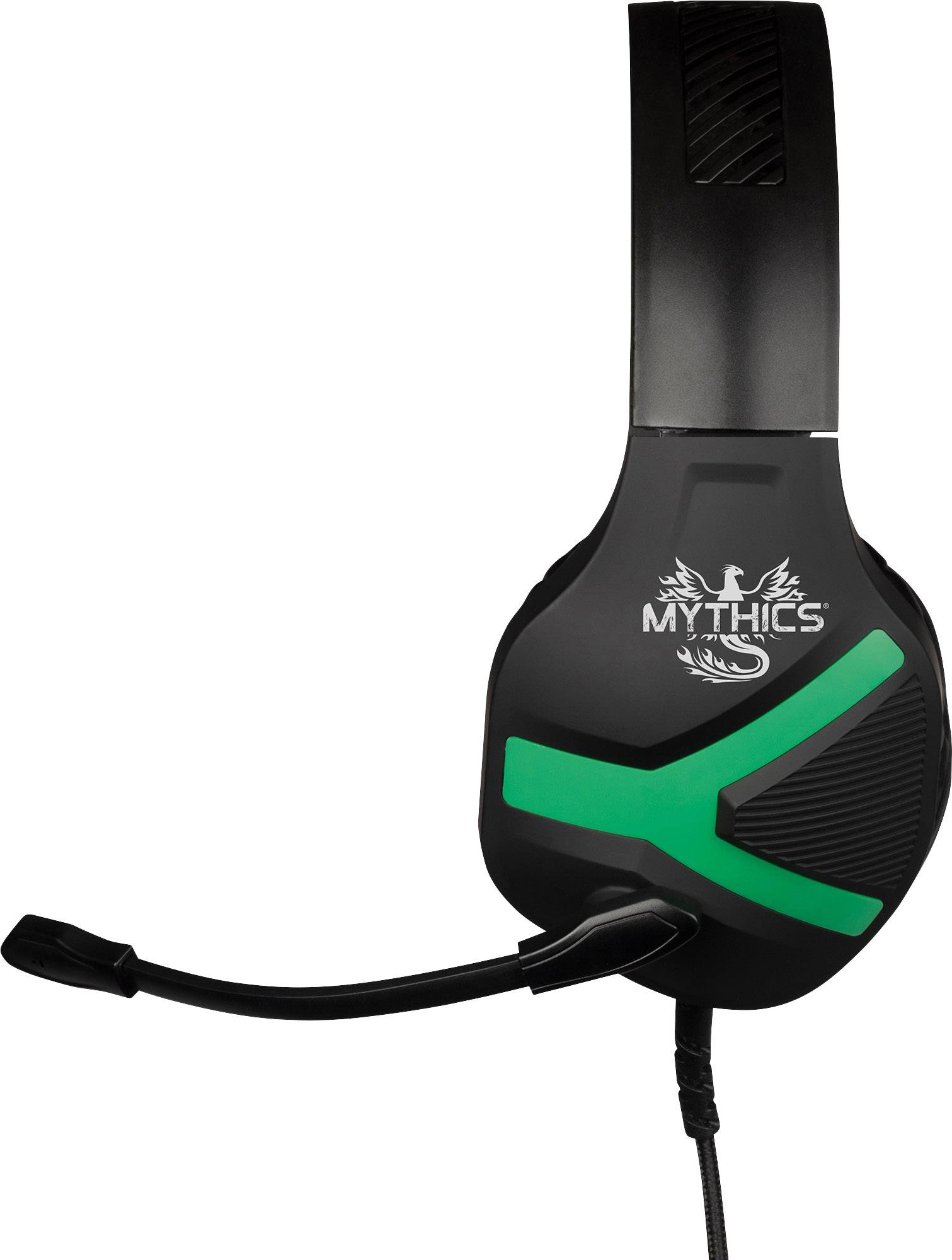 Konix NEMESIS Gaming On Ear Headset kabelgebunden Stereo Schwarz/Grün