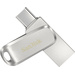 SanDisk Ultra Dual Luxe USB-Zusatzspeicher Smartphone/Tablet Silber 128GB USB-C® USB 3.1 (Gen 1)