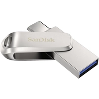 SanDisk Ultra® Dual Luxe Type-C™ USB-Zusatzspeicher Smartphone/Tablet Silber 256 GB USB-C® SanDisk Ultra® Dual Luxe Type-C™ USB-Zusatzspeicher Smartphone/Tablet Silber 256 GB USB-C®