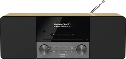 TechniSat DIGITRADIO 3 Tischradio DAB , UKW CD, USB, Bluetooth® Inkl. Fernbedienung, Weckfunktion,  - Onlineshop Voelkner