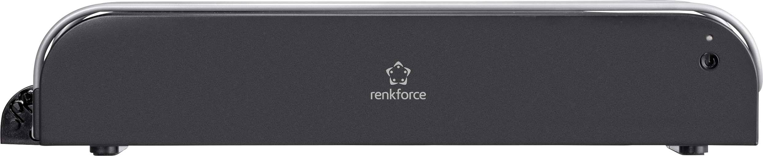 Renkforce Thermobindegerät BT-2267643 DIN A4 Schwarz 1St.