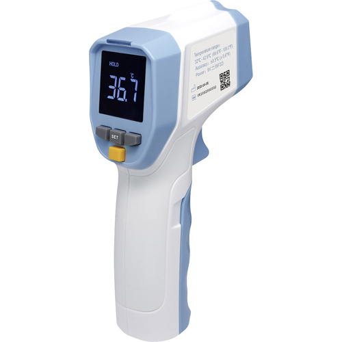 Thermomètre infrarouge Uni-T UT305H 32 - 42.9 °C Mesure IR sans contact. Émissivité : 0.98. Résolution (température) : 0,1 °C