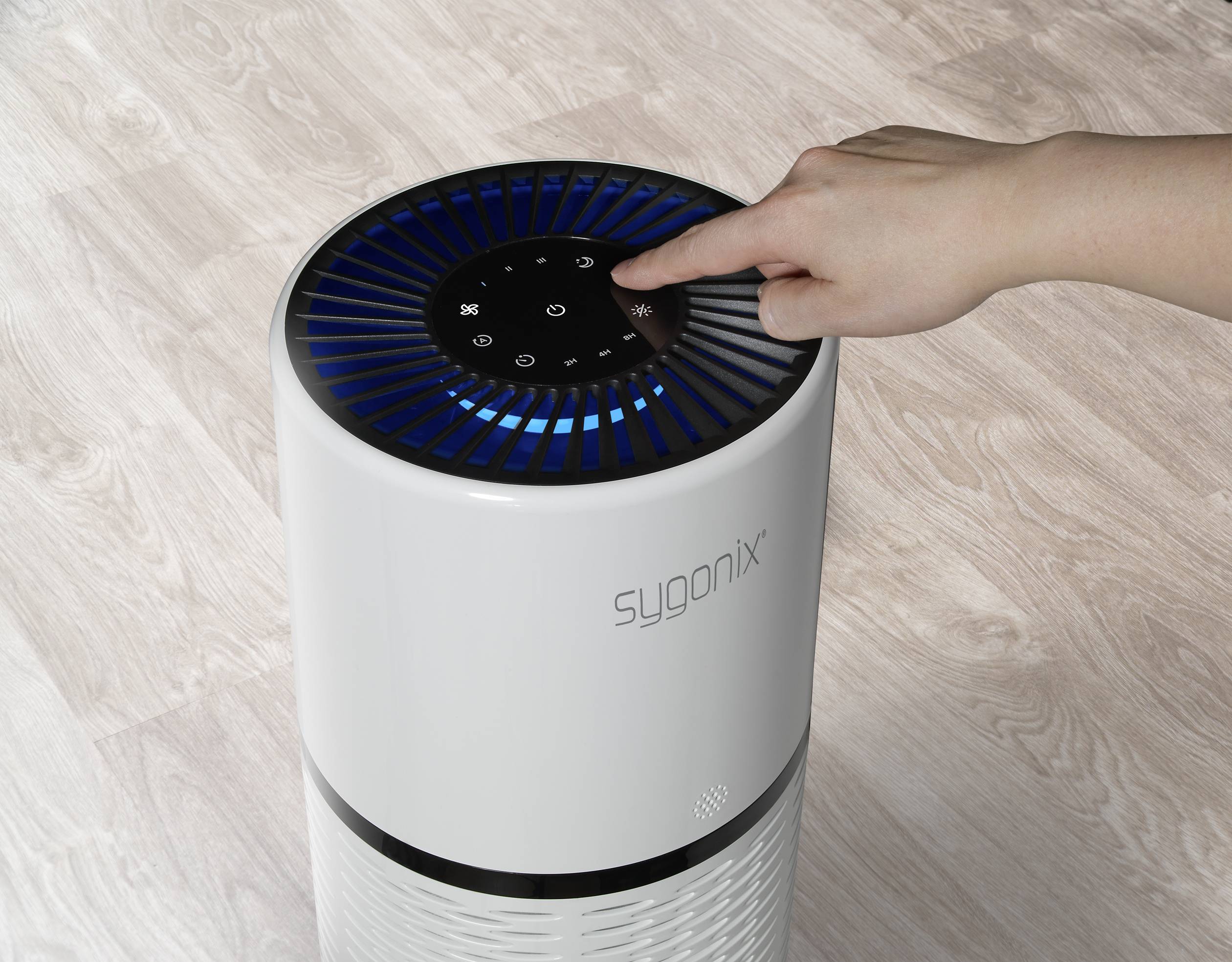Sygonix SY-4535296 SY-4535296 Luftreiniger 30m² Weiß