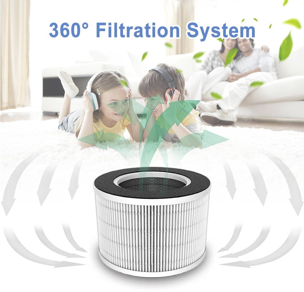 Sygonix VK-6082AUV VK-6082AUV UV-C-Luftreiniger 30 m² Weiß