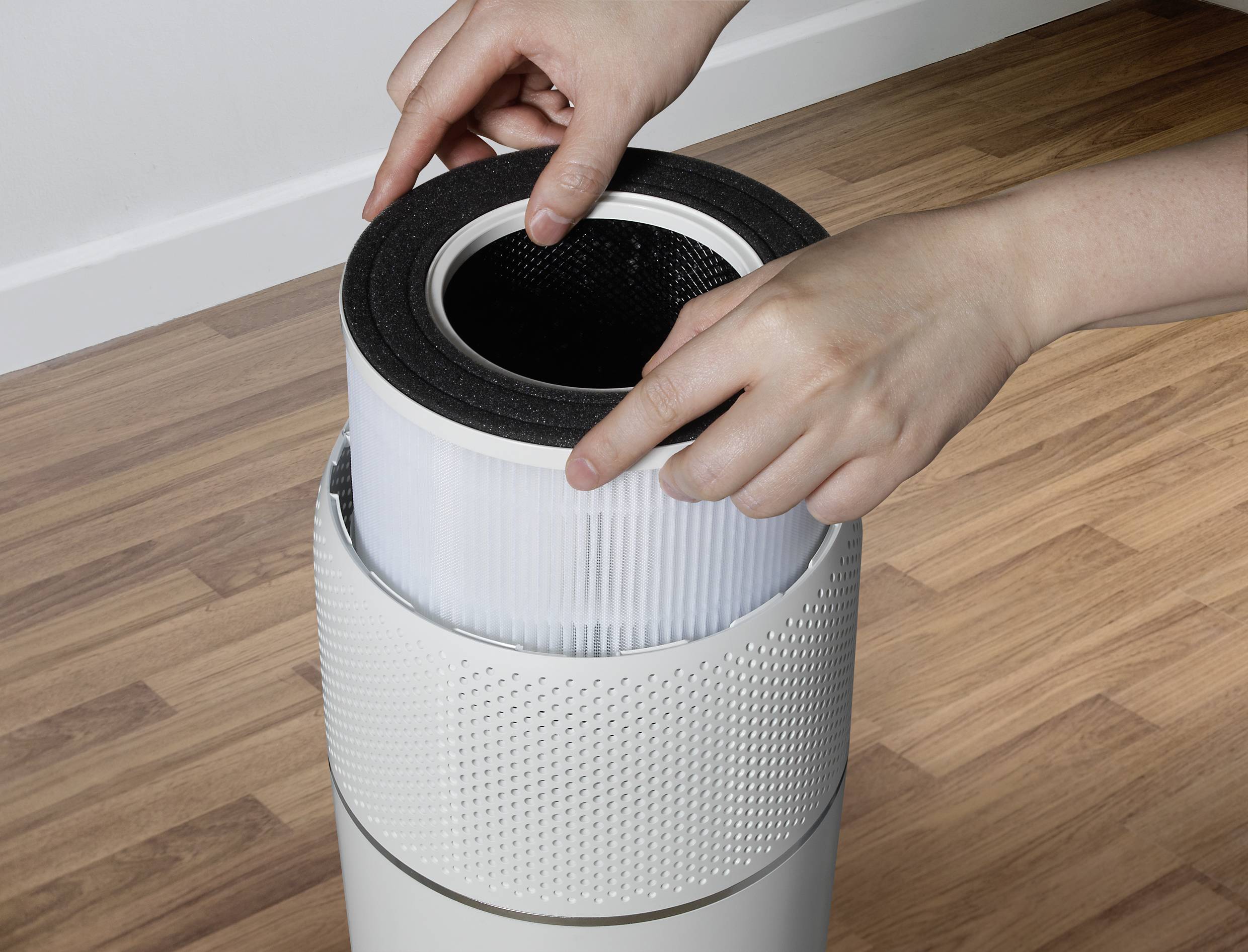 Sygonix SY-4535298 SY-4535298 Luftreiniger 18m² Weiß