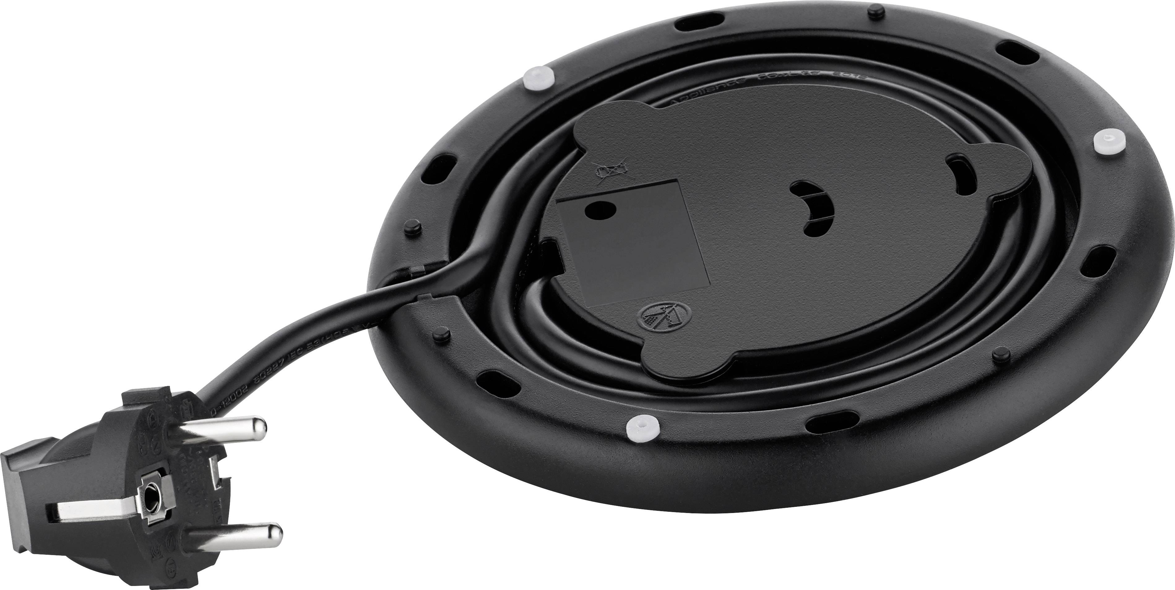 Unold BLITZKOCHER Thermo Wasserkocher Edelstahl, Schwarz Fassungsvermögen: 1.5l