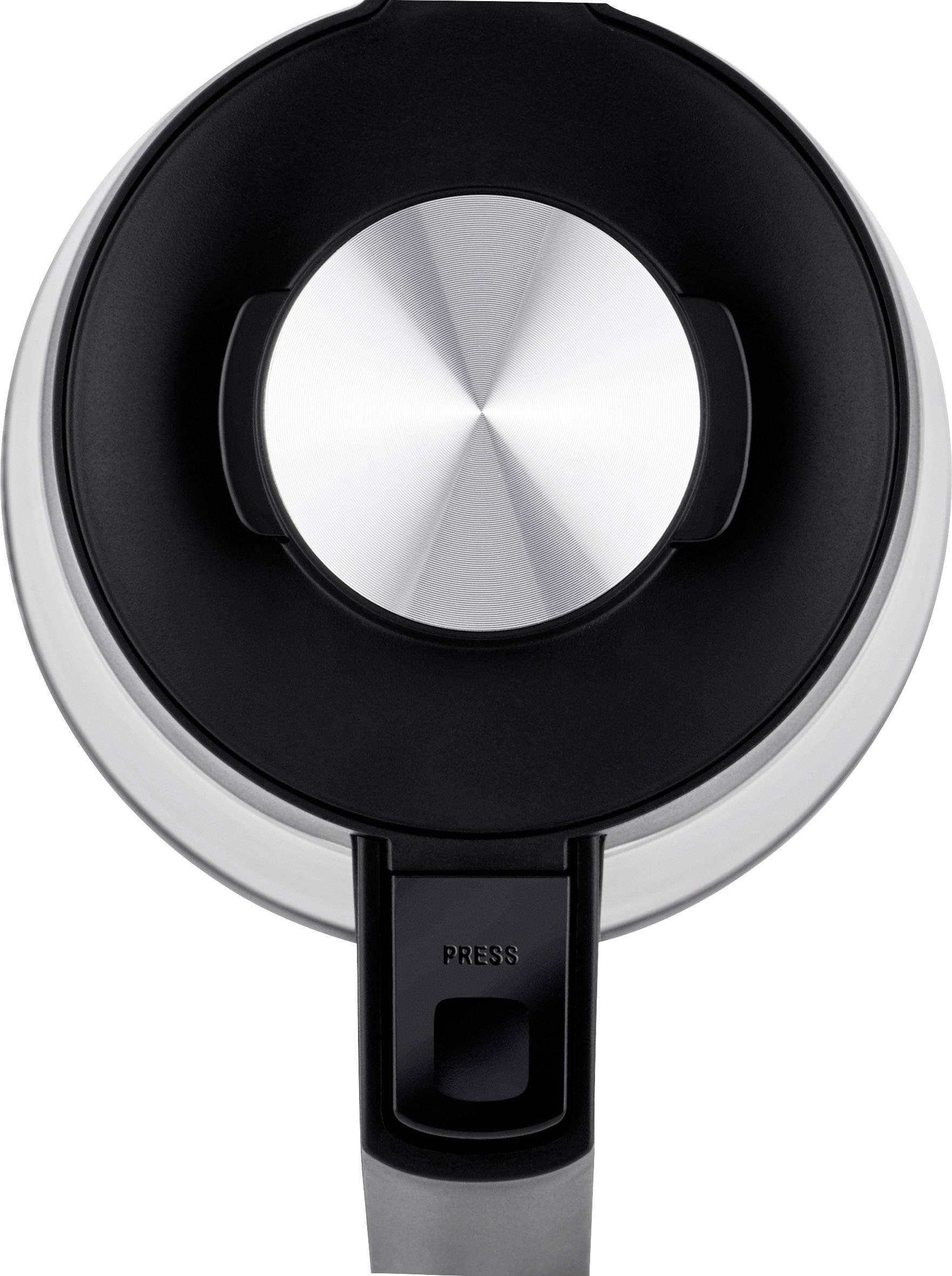 Unold BLITZKOCHER Thermo Wasserkocher Edelstahl, Schwarz Fassungsvermögen: 1.5l