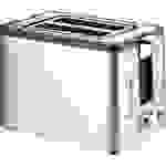 Unold TOASTER 2er Kompakt Toaster mit eingebautem Brötchenaufsatz Edelstahl