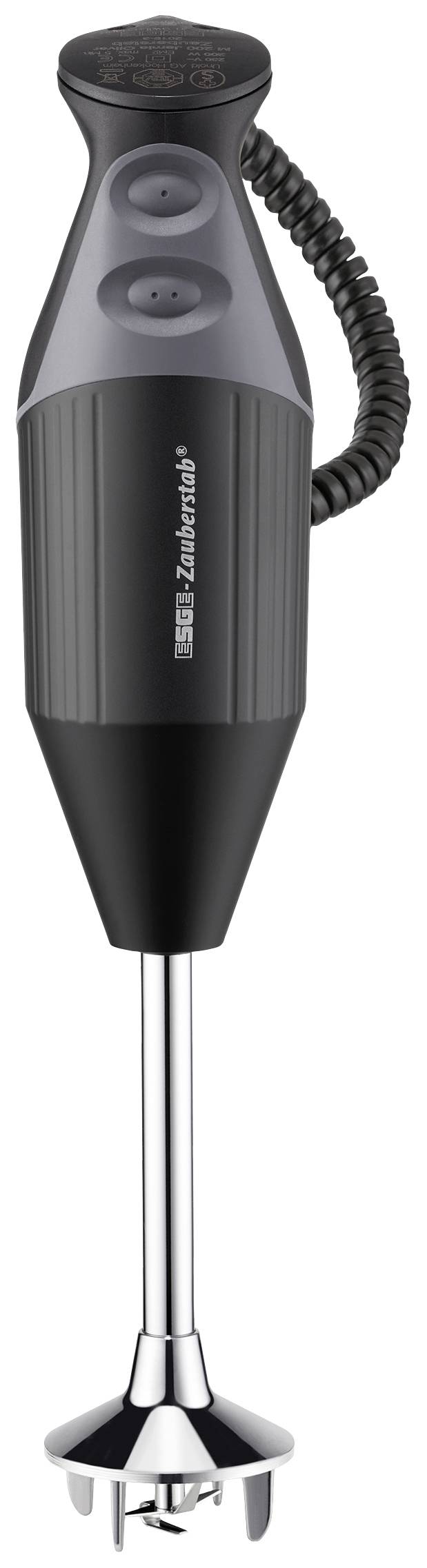ESGE M 200 BBQ Stabmixer 200 W mit Zerkleinereraufsatz Schwarz