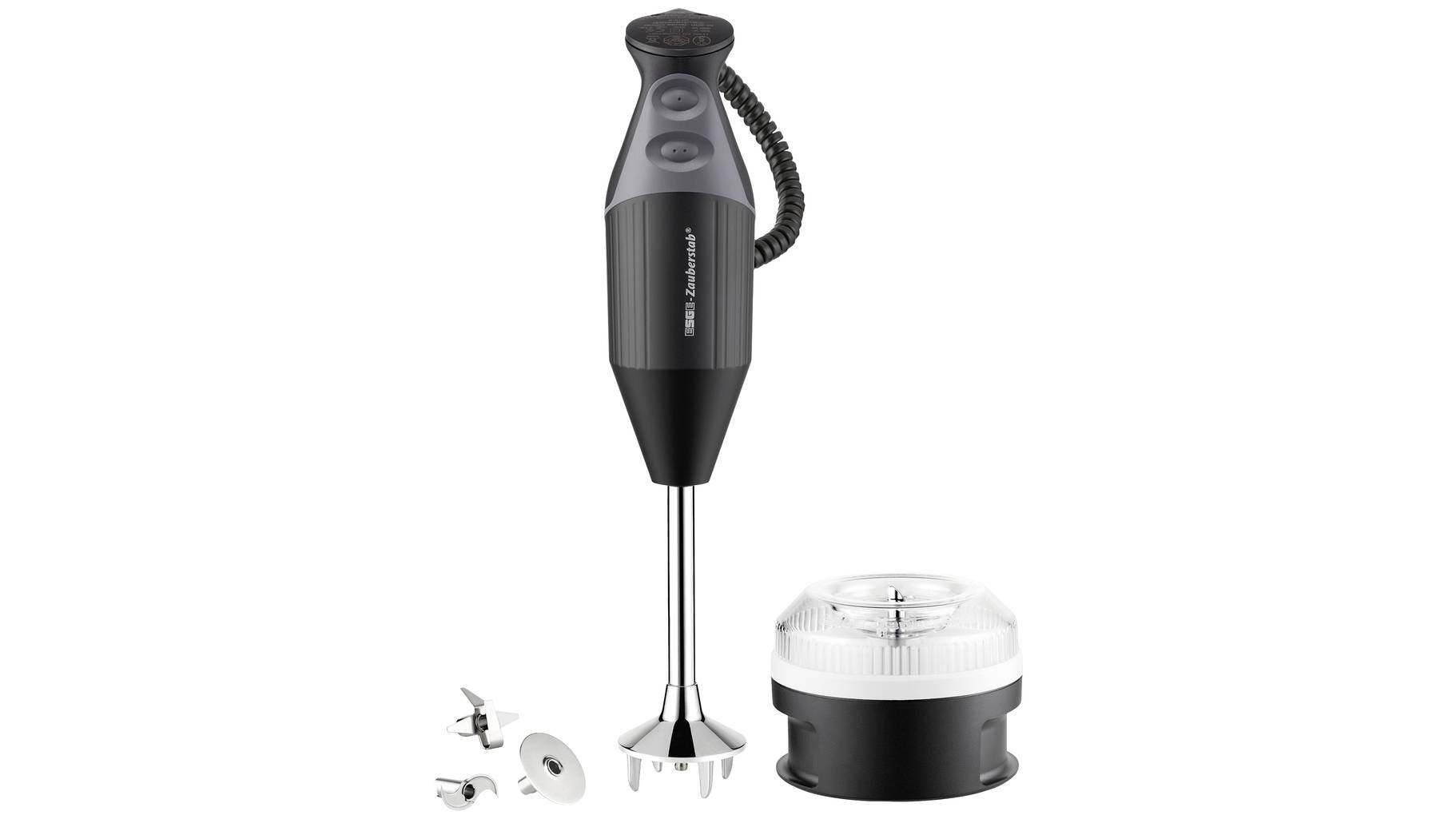 ESGE ESGE-Zauberstab® M 200 BBQ Stabmixer 200W mit Zerkleinereraufsatz Schwarz versandkostenfrei ...