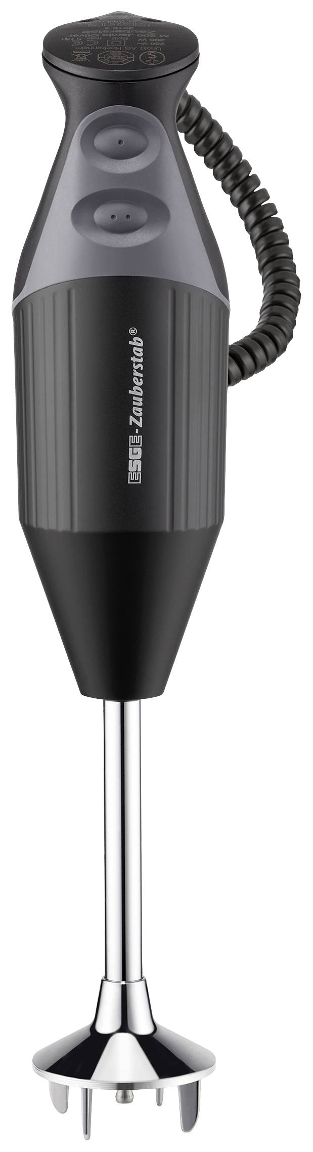ESGE M 200 BBQ Stabmixer 200W mit Zerkleinereraufsatz Schwarz