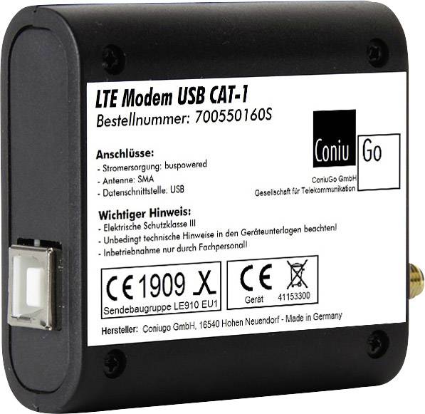 ConiuGo ConiuGo LTE GSM Modem USB CAT 1 LTE Modem