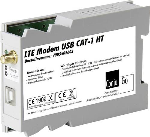 ConiuGo LTE GSM Modem USB Hutschiene CAT 1 LTE Modem