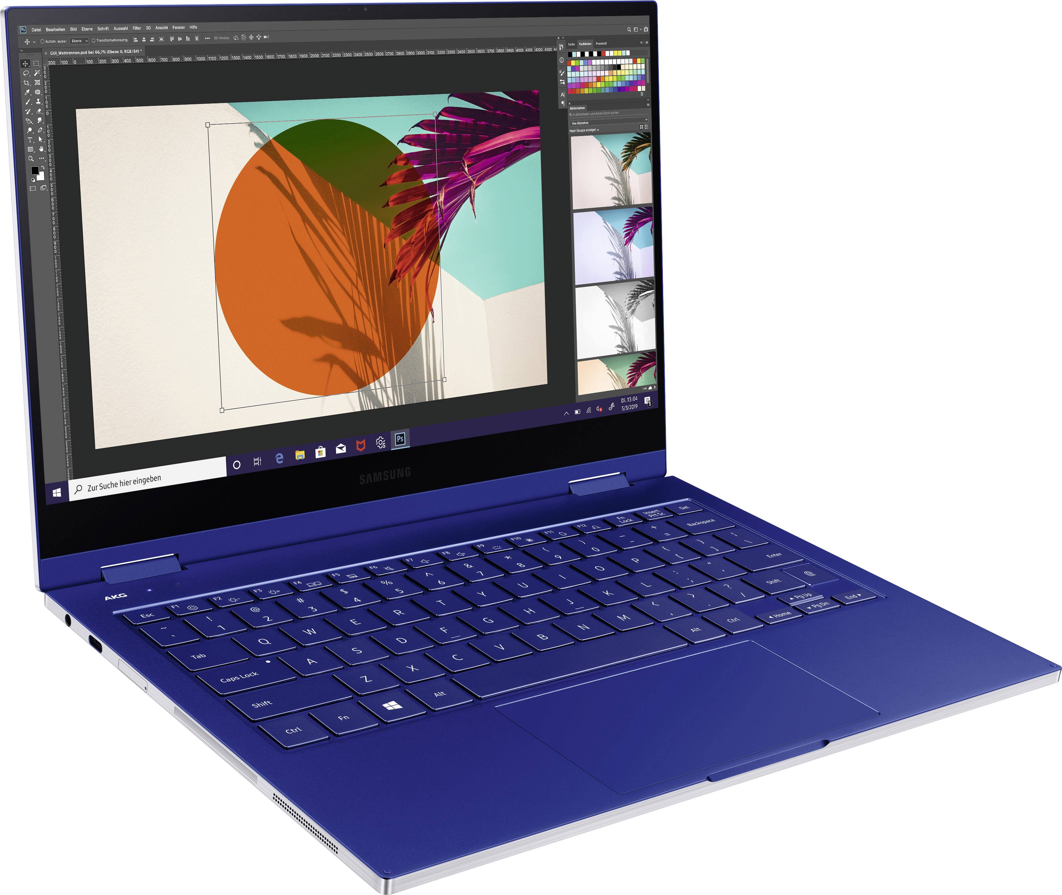 Samsung Galaxy Book Flex 33.8 cm (13.3 Zoll) Notebook Intel® Core™ i5 Intel® Core i5 1035G4 8 GB