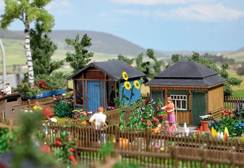 1617 H0 Gartenlauben Set 2 Bausatz