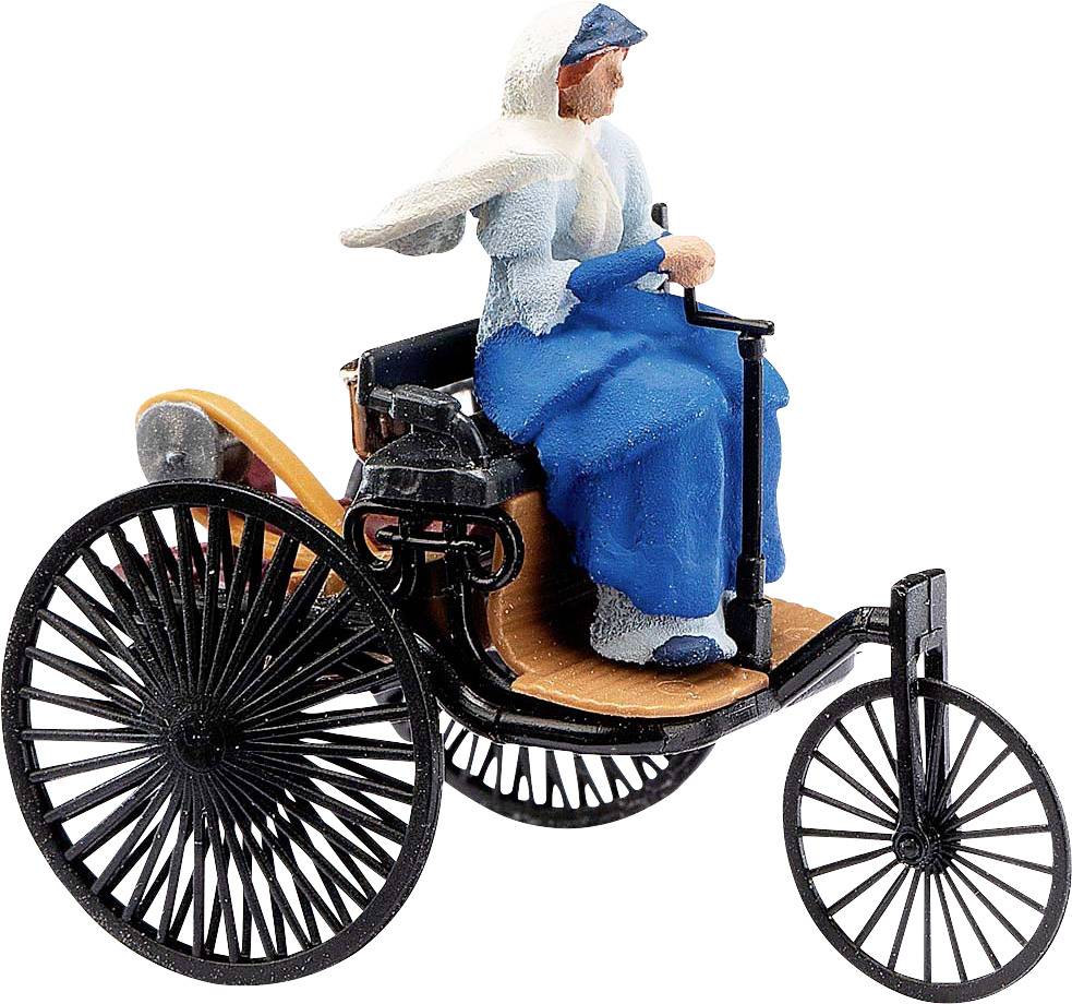 Busch 40007 H0 PKW Modell Mercedes Benz Benz-Patent-Motorwagen Bj. 1886 mit Bertha Benz