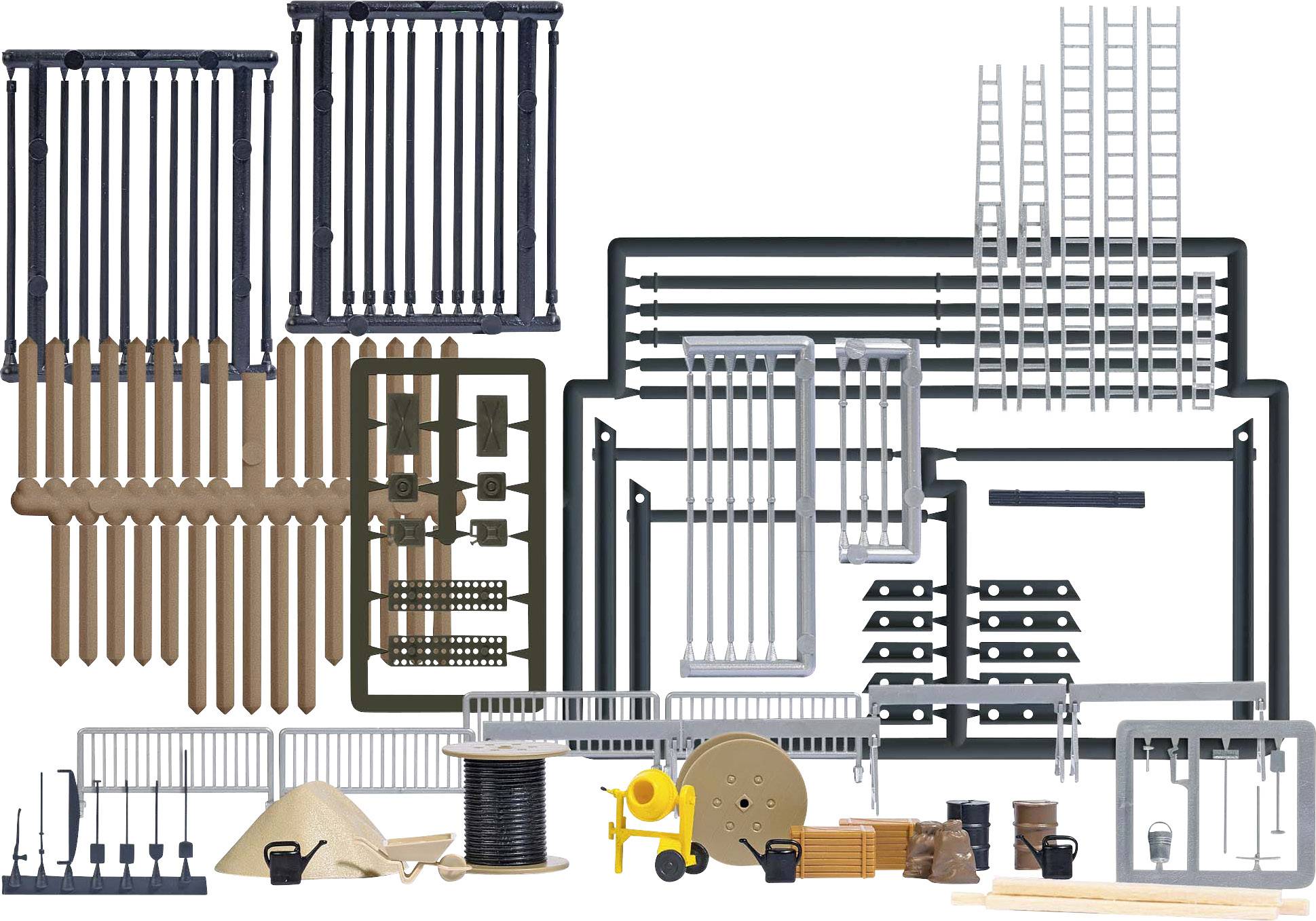 Busch 1376 H0 Baustellen-Set Bausatz