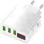 Eaxus USB-Charger USB Ladegerät 45W 3x USB-A Weiß Schnellladegerät Eaxus USB-Charger USB Ladegerät 45W 3x USB-A Weiß Schnellladegerät