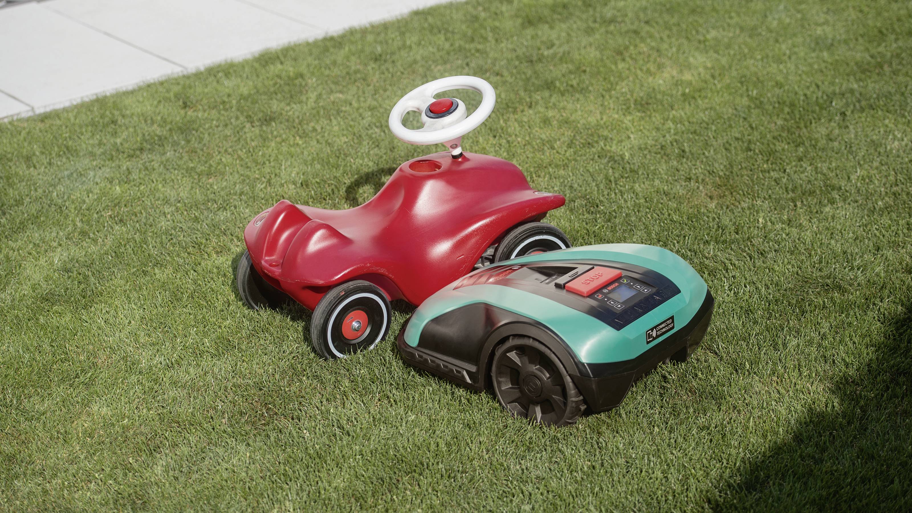 Bosch Home and Garden Indego 400 Connect Mähroboter Geeignet für Fläche max. 400 m²