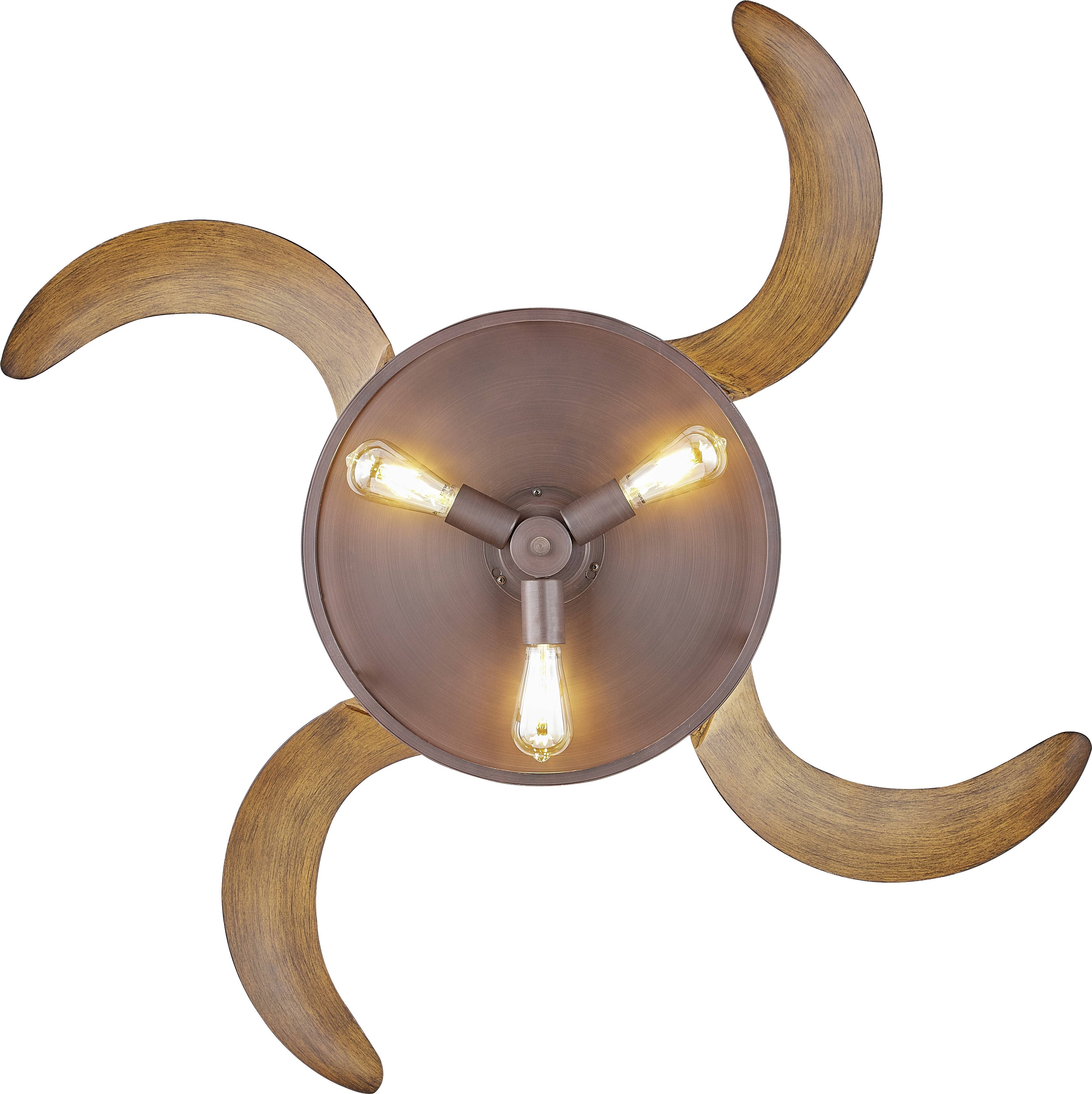 Fanaway Classic ORB Deckenventilator 60 W (Ø x H) 122 cm x 400 mm Bronze