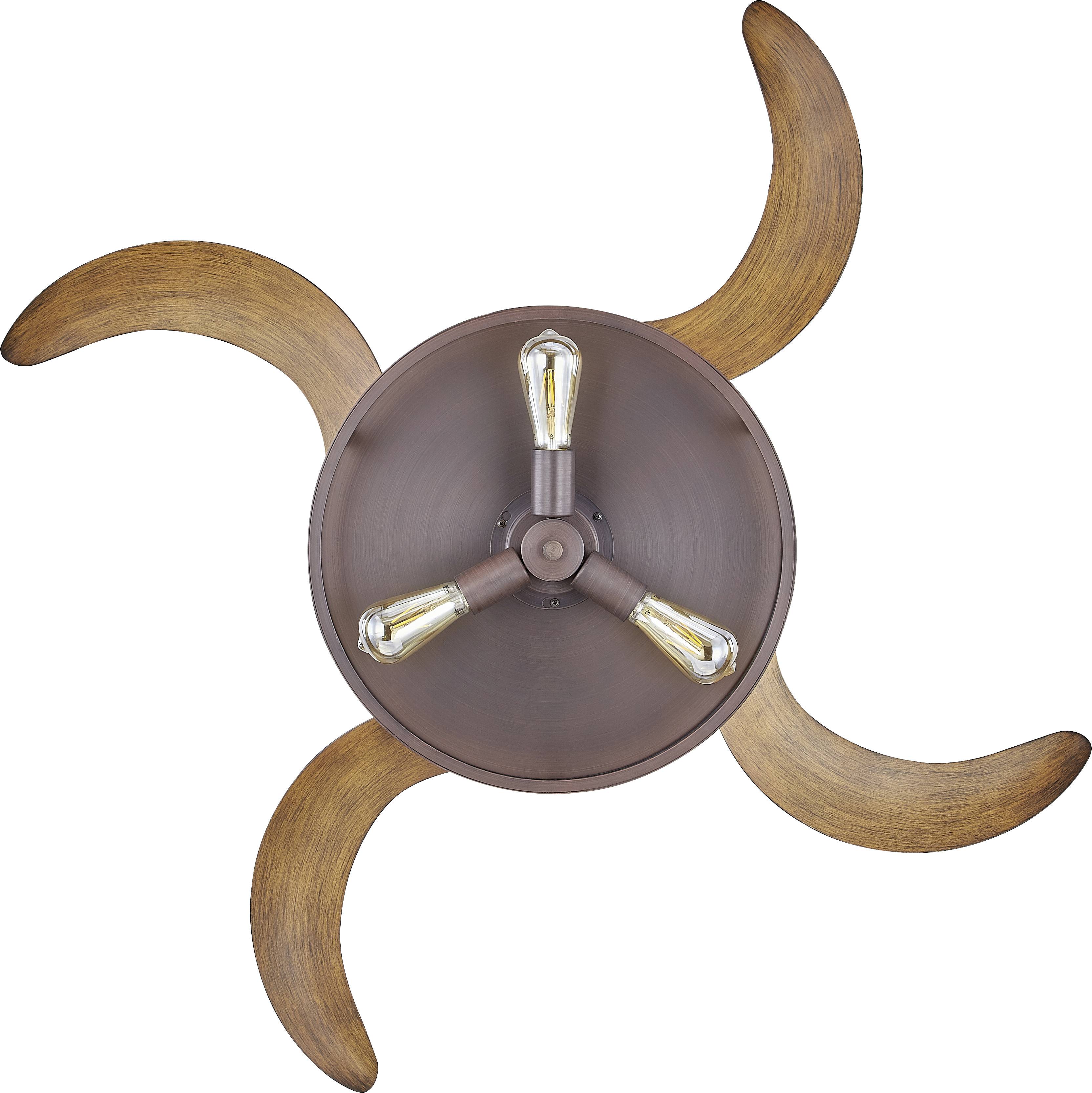 Fanaway Classic ORB Deckenventilator 60 W (Ø x H) 122 cm x 400 mm Bronze