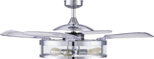 Fanaway Classic CHR Deckenventilator (Ø) 122cm Gehäusefarbe: Chrom