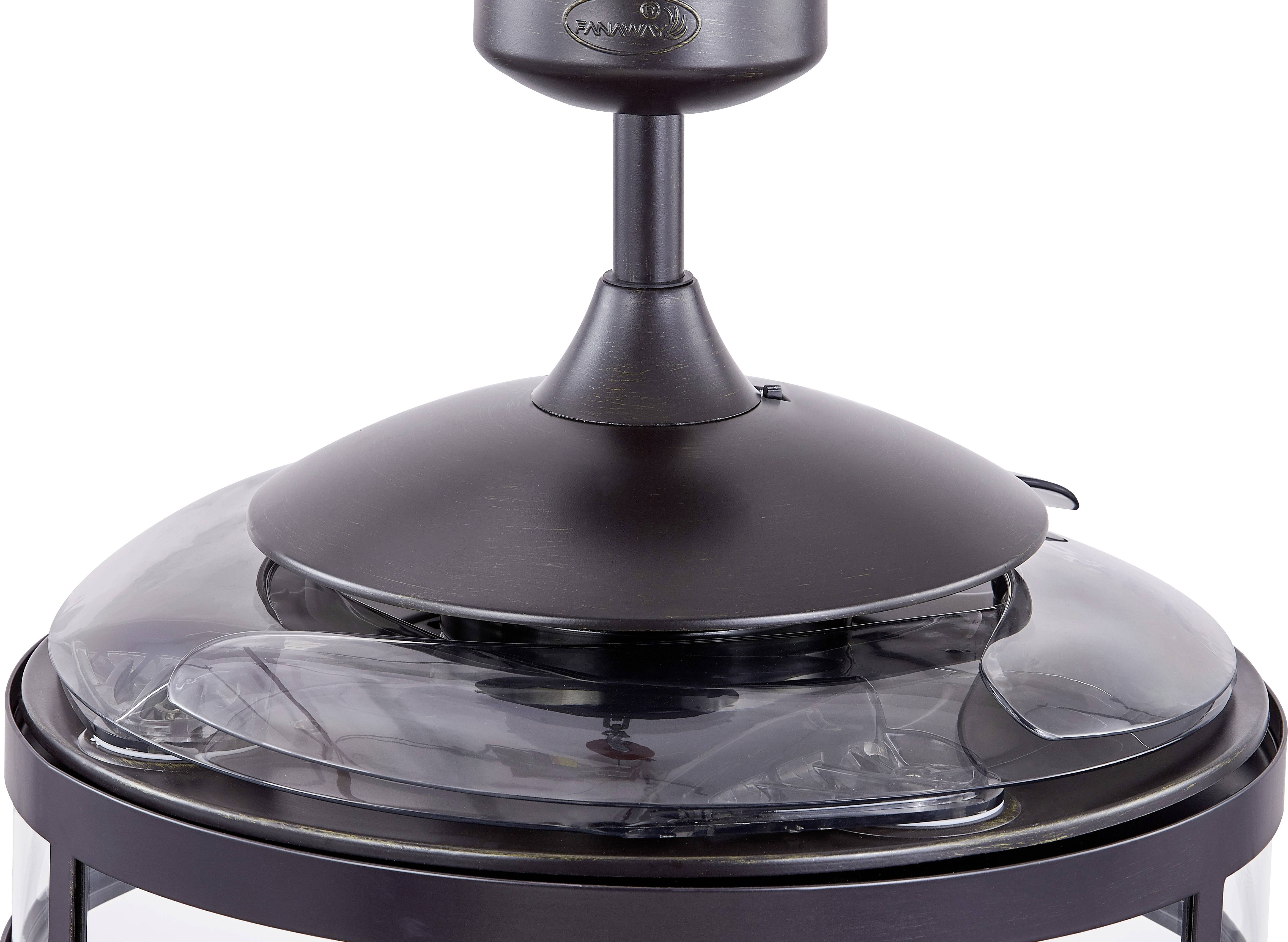 Fanaway Classic Deckenventilator 60 W (Ø x H) 122 cm x 400 mm Schwarz