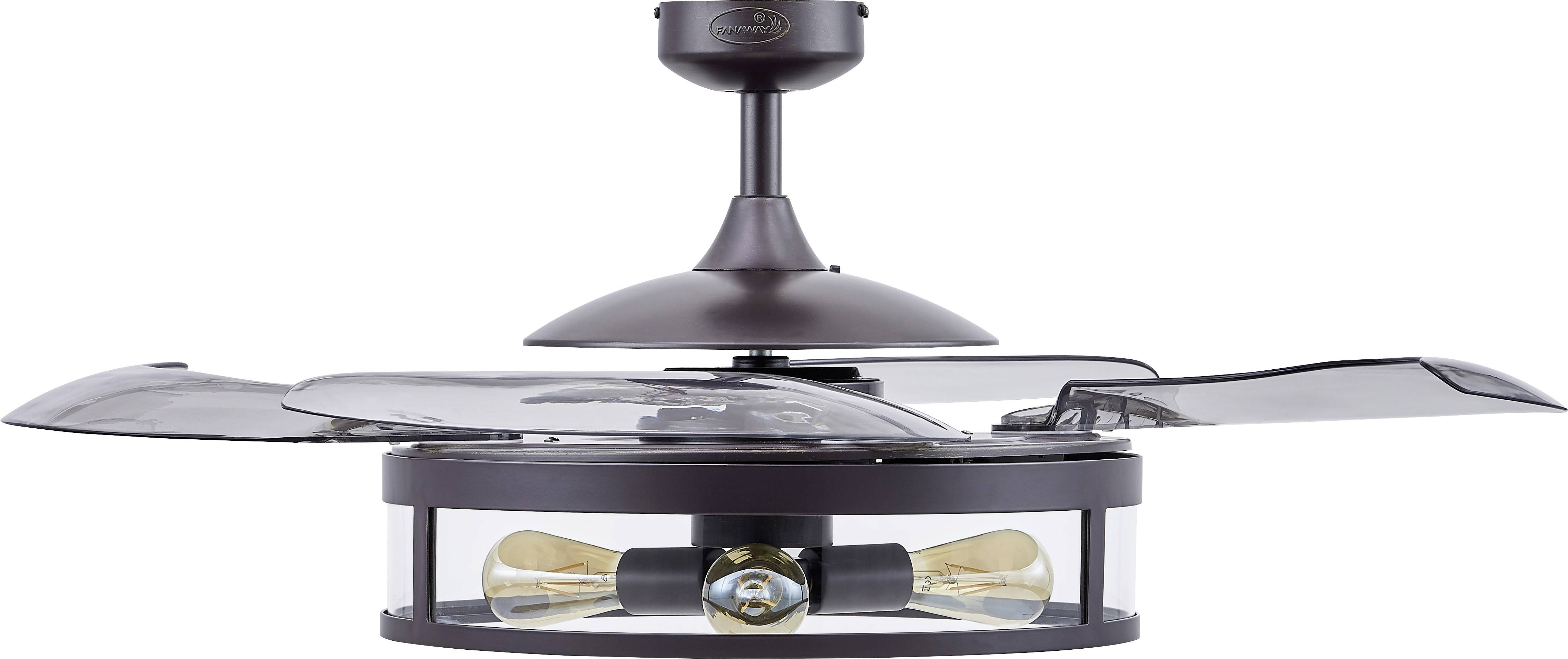 Fanaway Classic Deckenventilator 60 W (Ø x H) 122 cm x 400 mm Schwarz