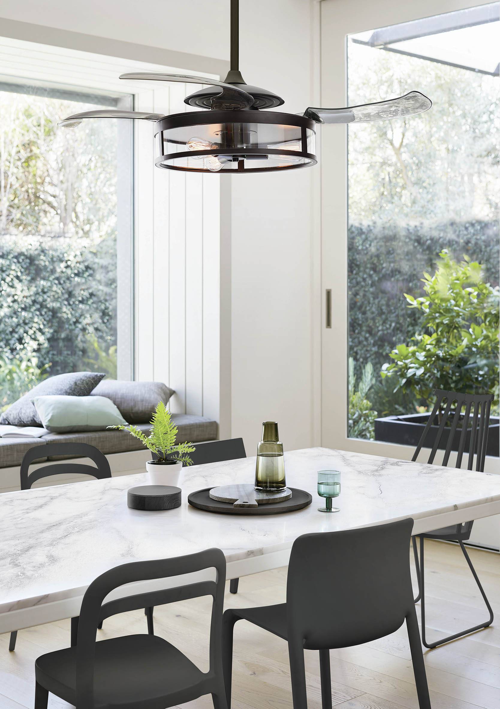 Fanaway Classic Deckenventilator 60 W (Ø x H) 122 cm x 400 mm Schwarz