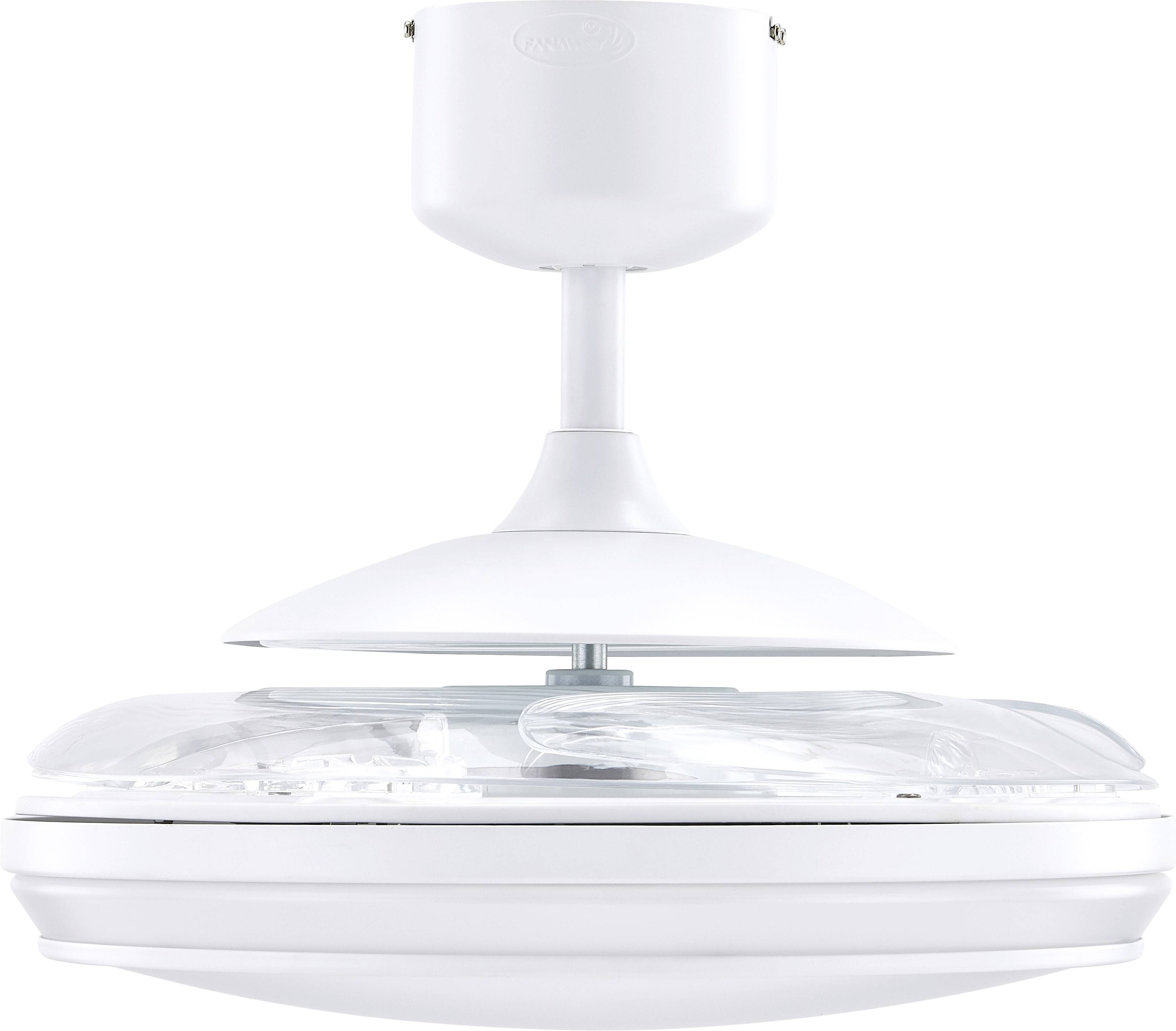 Fanaway Evo 1 Deckenventilator 60 W (Ø x H) 122 cm x 42 cm Weiß